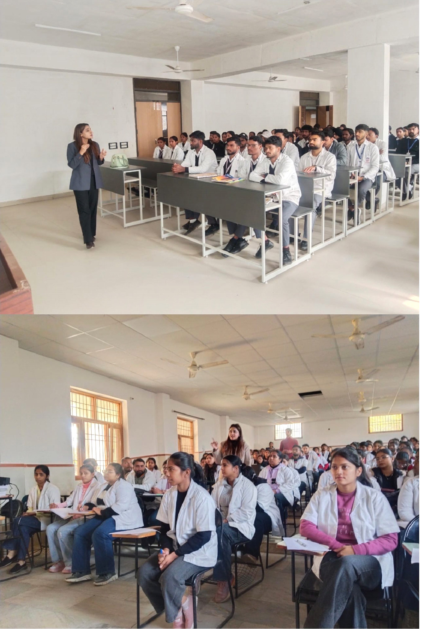 डेंगू की रोकथाम के लिए 1500 नर्सिंग छात्राओं को प्रशिक्षित किया गया जिला स्वास्थ्य टीम जिले भर के कॉलेजों में प्रशिक्षण दे रही है